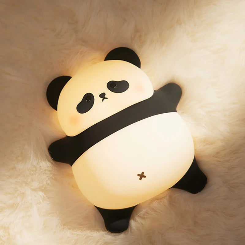 Panda Silikon-lampa