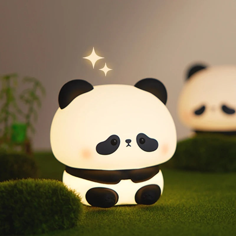 Panda Silikon-lampa