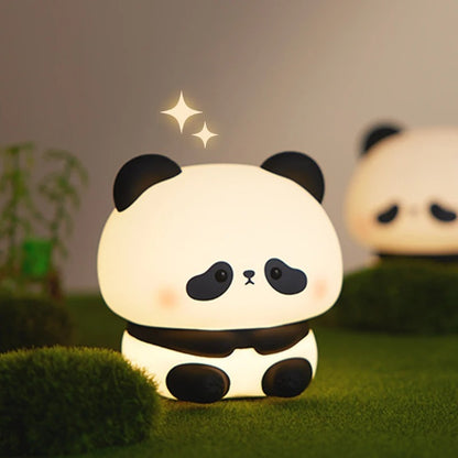Panda Silikon-lampa